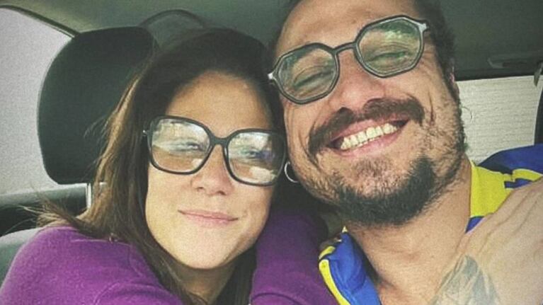 Daniela Ballester y Daniel Osvaldo (Foto: Instagram)