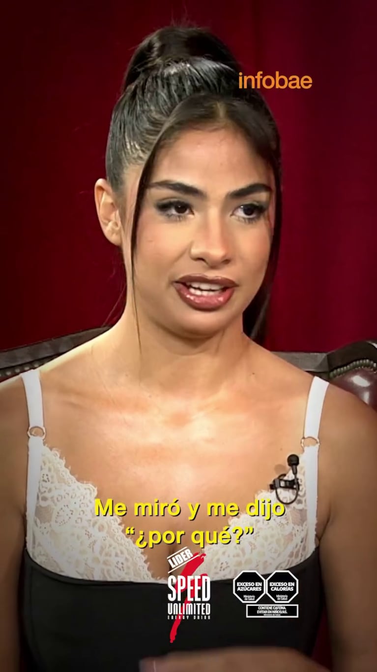 Daniela Celis habló de la reacción de un ex cuando salió de la casa de Gran Hermano después de que estuviera con Thiago Medina (Foto: captura de Infobae).