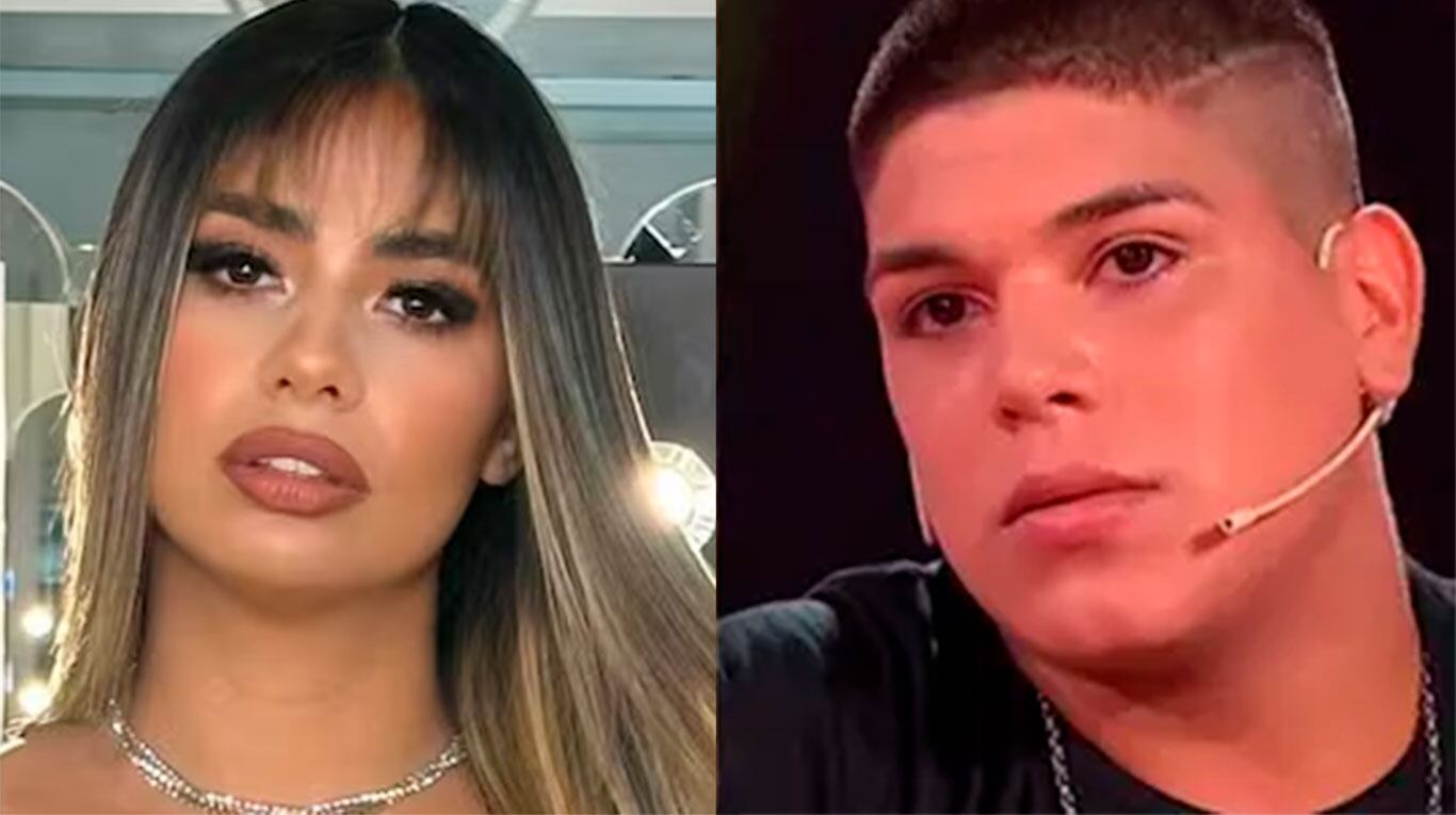 Daniela Celis y Thiago Medina (Foto: capturas de redes sociales y Telefé).