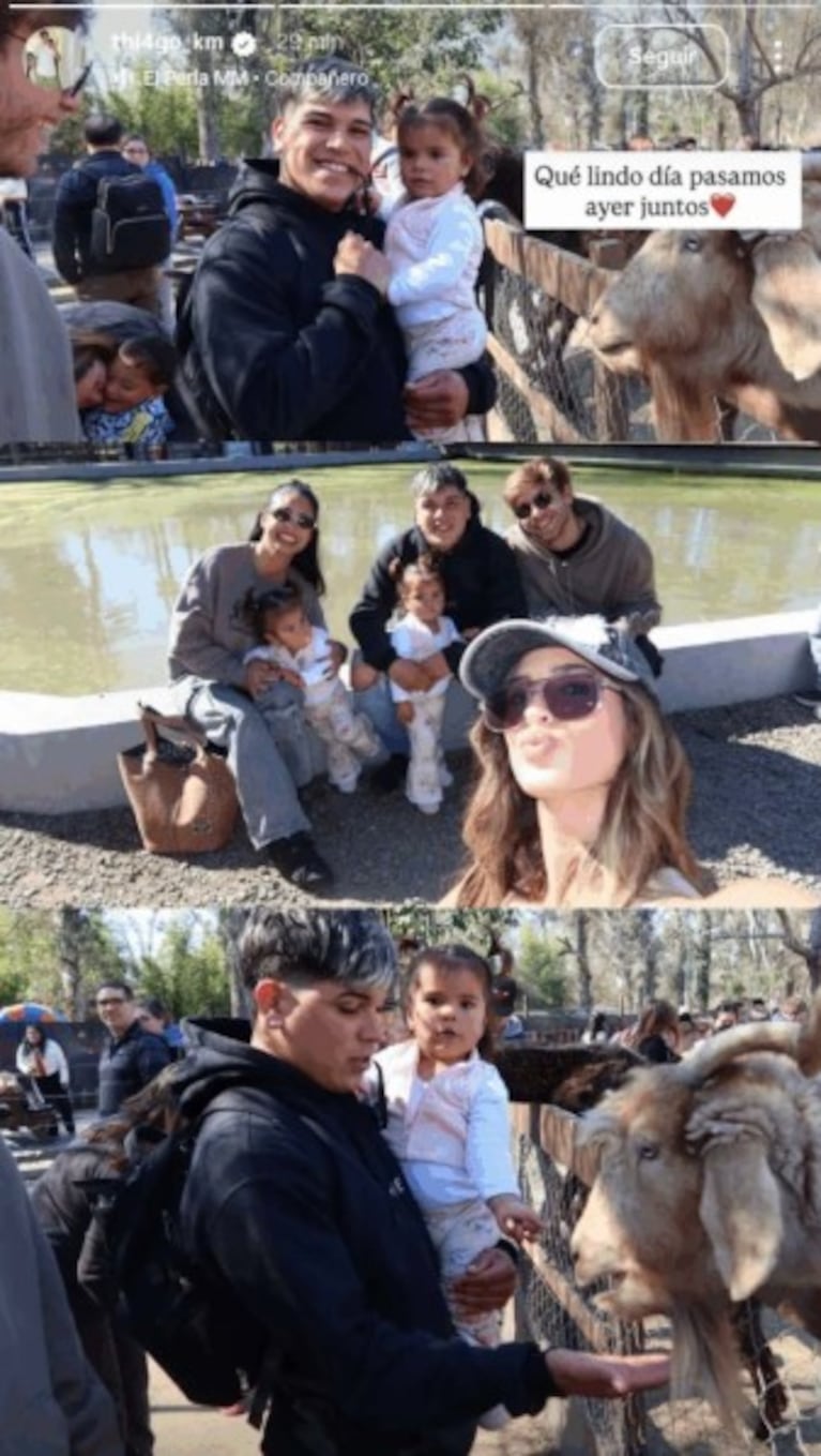 Daniela Celis y Thiago Medina: romántica salida familiar tras semanas de tensión | Créditos: Instagram @danielacelis01