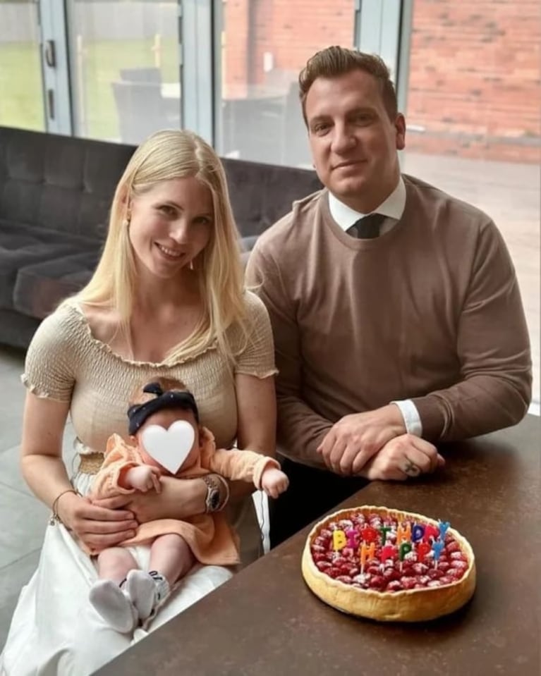 Daniela Christiansson celebró su cumpleaños con Máxi López y su beba: el motivo por el que no invitó a nadie