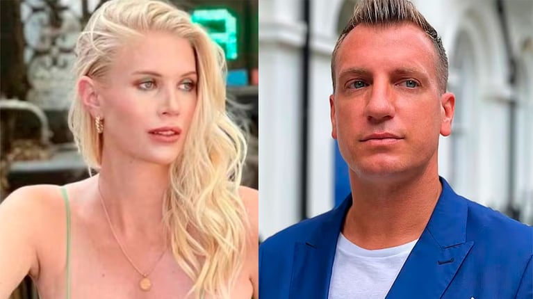 Daniela Christiansson y Maxi López (Foto: capturas de redes sociales).