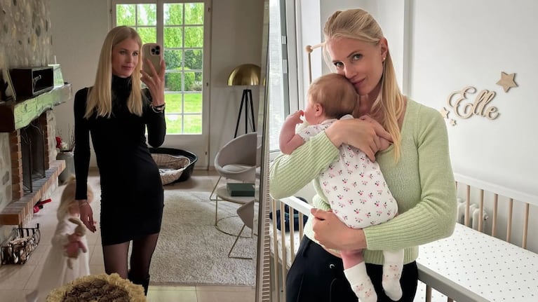 Daniela Christiansson y Maxi López muestran su casa en Suiza: estilo nórdico, calma y naturaleza. CRÉDITO: INSTAGRAM
