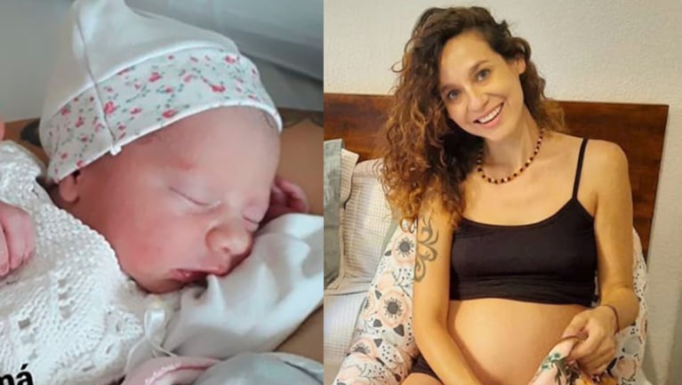 Daniela le dio la bienvenida a Alondra, su primera hija.