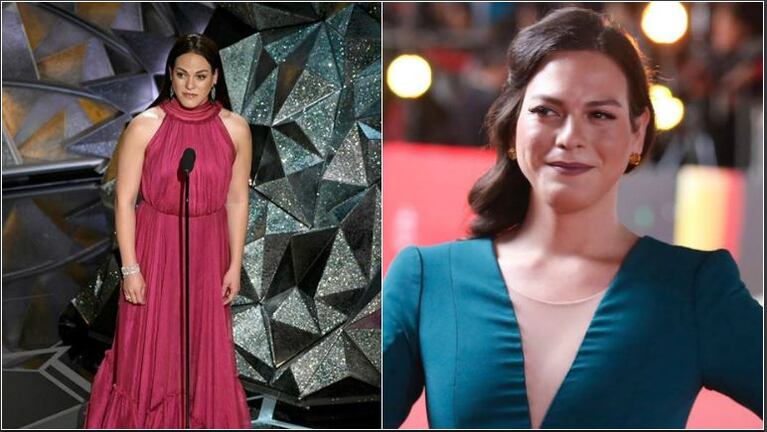 Daniela Vega, la protagonista de Una mujer fantastica, el film chileno ganador del Oscar: Se lo dedico a todas las...