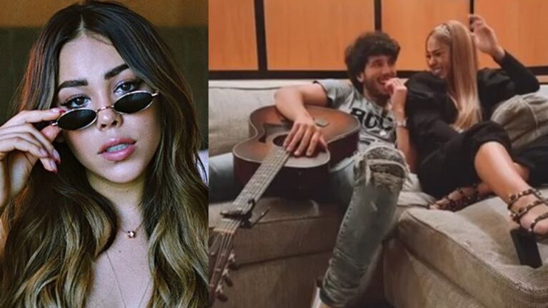 Danna le dedicó un tierno gesto a Sebastián vía Instagram.