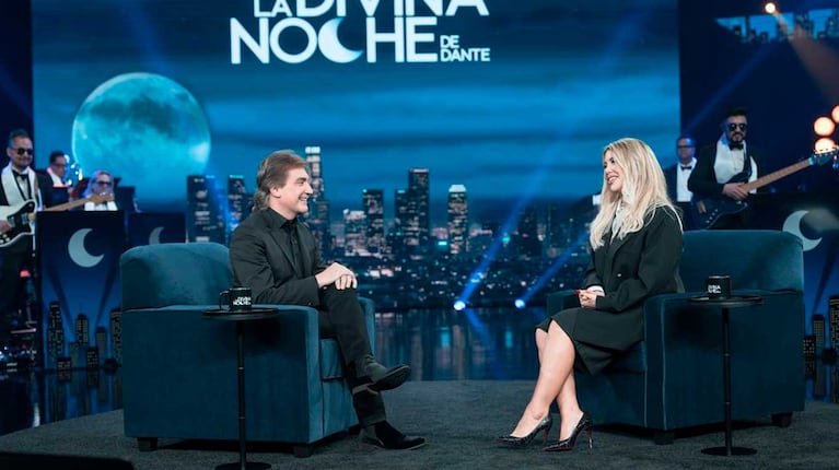 Dante Gebel con Wanda Nara (Foto: prensa eltrece)