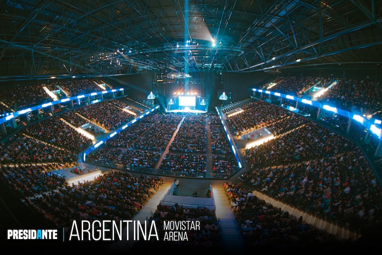 Dante Gebel en el Presidante Tour Argentina. (Foto: @dantegebeloficial)