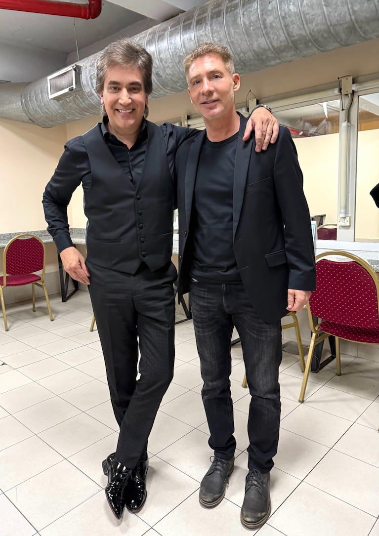 Dante Gebel y Adrián Suar
