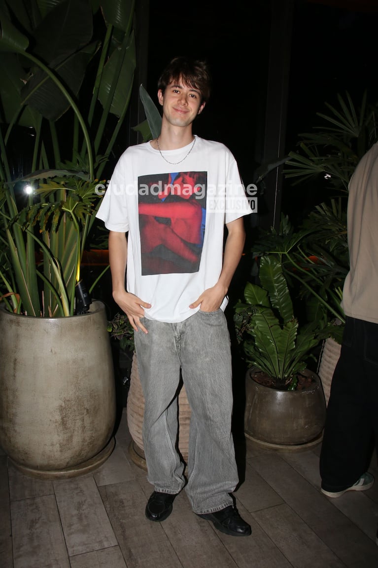 Dante Ortega en el lanzamiento de la temporada de verano Punta del Este 2026 (Foto: Movilpress).