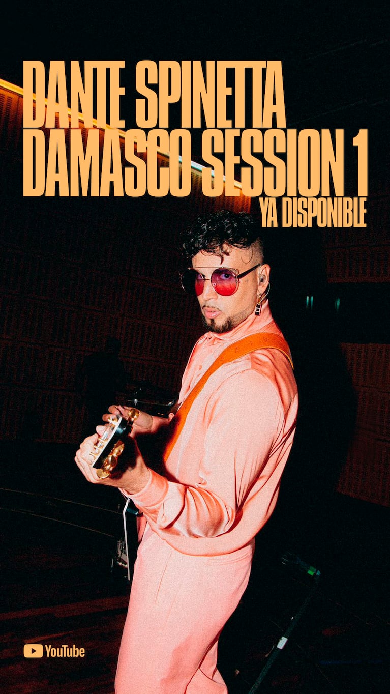 Dante Spinetta presenta la primera edición de Damasco Session