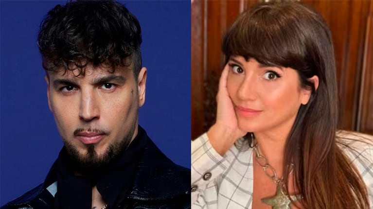 Dante Spinetta y Griselda Siciliani (Fotos: redes sociales).