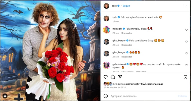 Darian Rulo Shijman y Gabriela Sari están separados. (Foto: @Rulo)