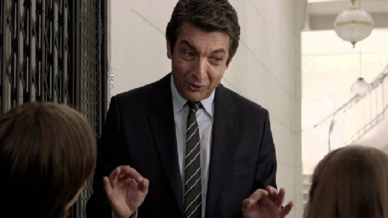 Darín antes de la pesadilla de todo padre en Séptimo.