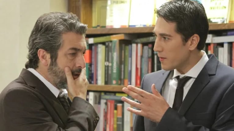 Darín junto a Alberto Ammann, el argentino nacionalizado español.