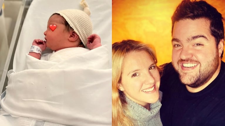 Darío Barassi fue papá de Inés y compartió las primeras fotos de su beba con su hija mayor: Llegó la segunda oruguita