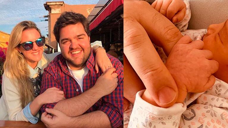 ¡Darío Barassi fue papá por primera vez! La tierna foto con que presentó a Emilia: Esto es la felicidad