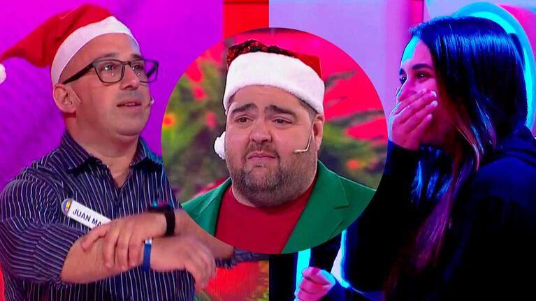 Darío Barassi se solidarizó con un papá muy "cuida" en Ahora caigo (Foto: captura eltrece)