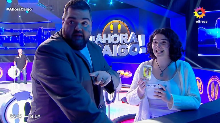 Darío Barassi tuvo una sesión de tarot en medio del programa (Foto: eltrece)