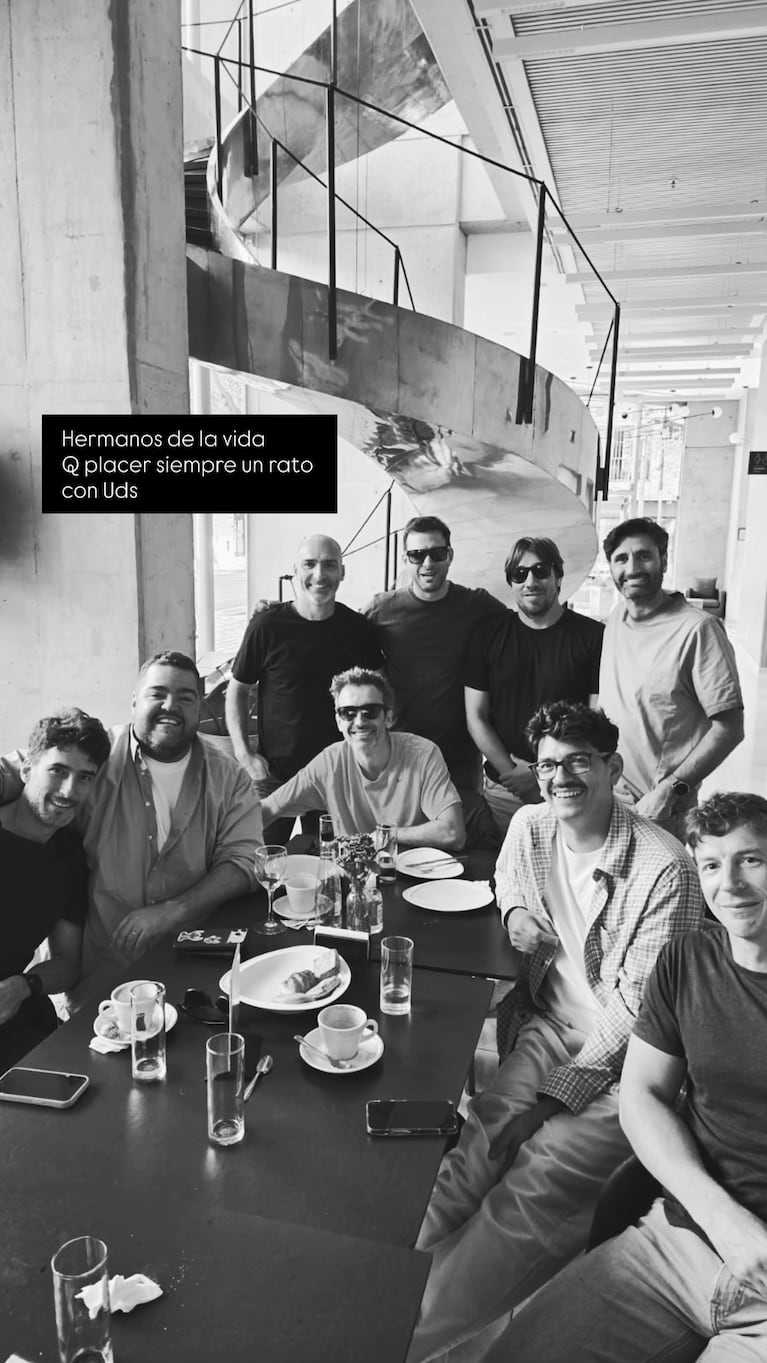 Darío Barassi volvió a San Juan a volver a ver a sus afectos. (Foto: @dariobarassi)