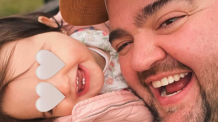 Darío Barassi y su hija Inés María (Foto: Instagram @dariobarassi)