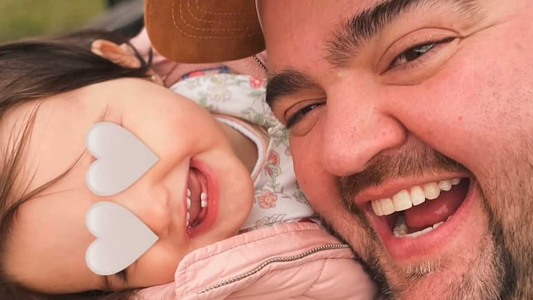 Darío Barassi y su hija Inés María (Foto: Instagram @dariobarassi)