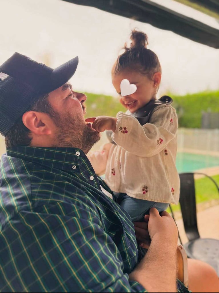 Darío Barassi y su hija Inés María (Foto: Instagram @dariobarassi)