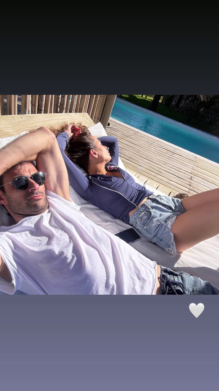 Darío Cvitanich e Ivana Figueiras. (Foto: @daricvitaok)