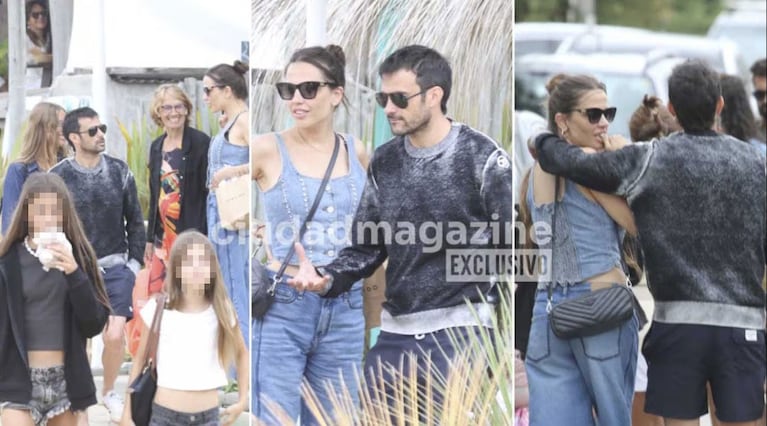 Darío Cvitanich, su familia e Ivana Figueiras. Fotos: RS Fotos