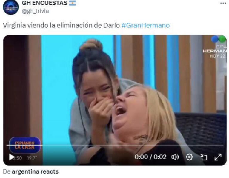 Darío fue eliminado de Gran Hermano y estallaron los memes.