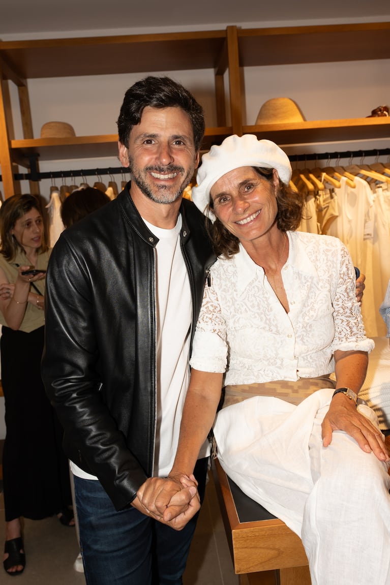 Dario Turovelsky y Paula Cahen D´anvers en Punta del Este (Foto: Grupo Mass).