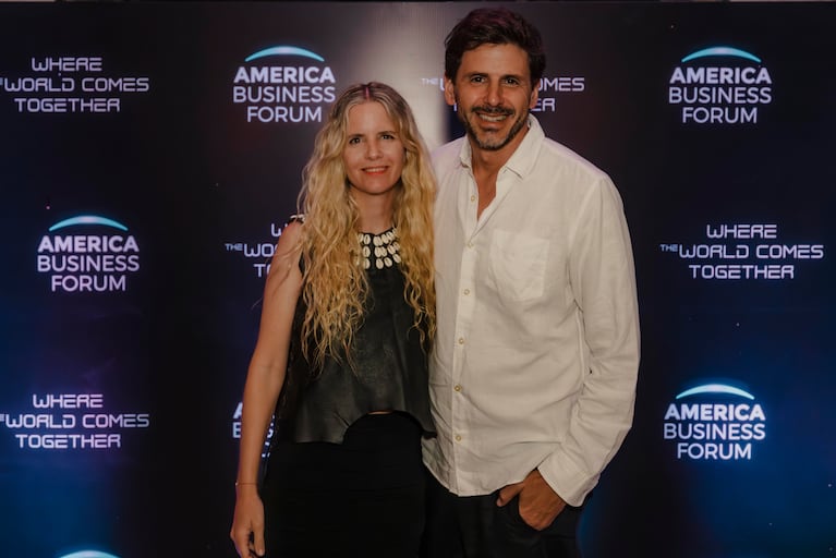 Darío Turovelzky y Sofía Soldati