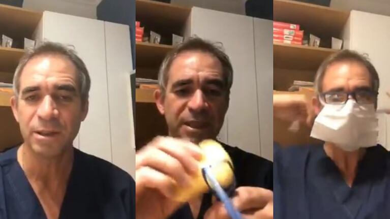 ¡Datazo!: un médico muestra cómo hacer para que no se empañen los lentes cuando se usa “tapabocas”