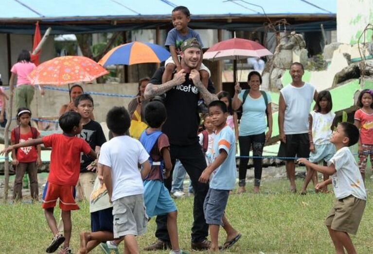 David Beckham y su experiencia como embajador de Unicef