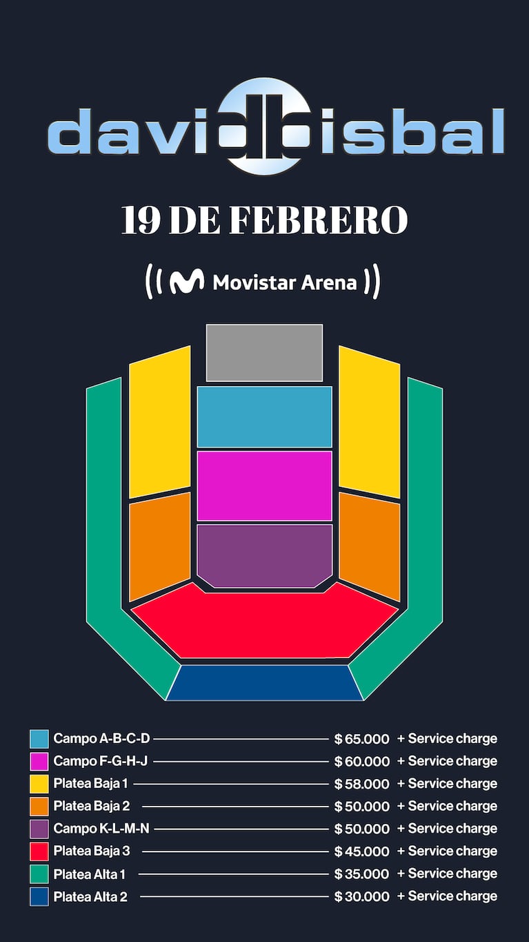 David Bisbal agotó en Buenos Aires y Córdoba y anuncia otro Arena: fecha y cómo conseguir entradas