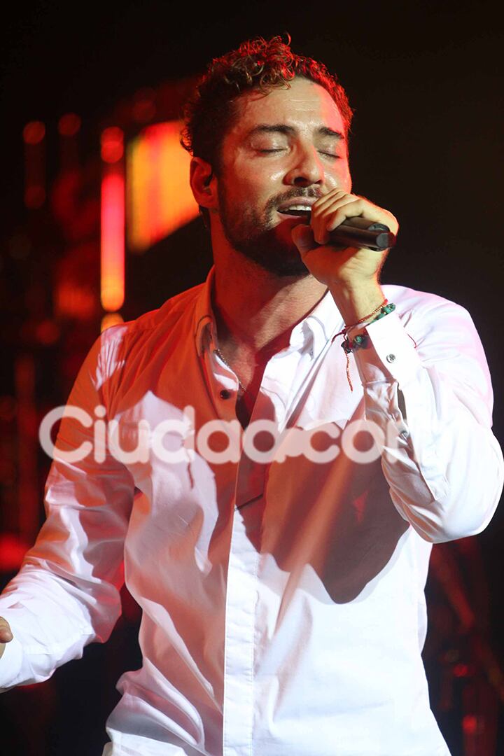 David Bisbal brilló en su último show en Argentina (Fotos: Movilpress). 