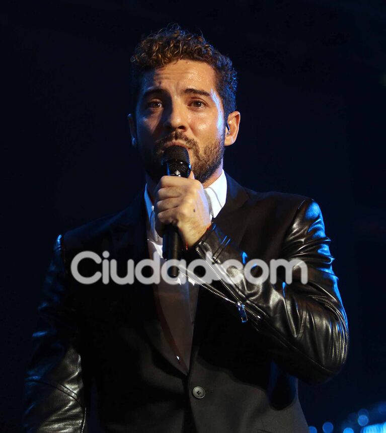 David Bisbal brilló en su último show en Argentina (Fotos: Movilpress). 