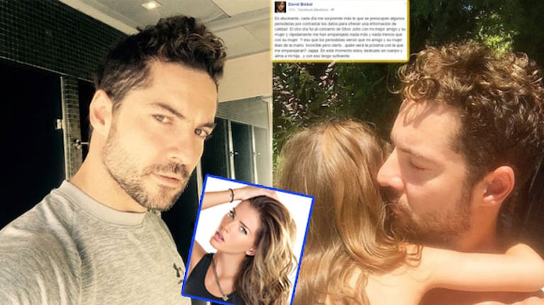 David Bisbal desmintió nuevo romance con un comunicado: "Estoy dedicado en cuerpo y alma a mi hija"