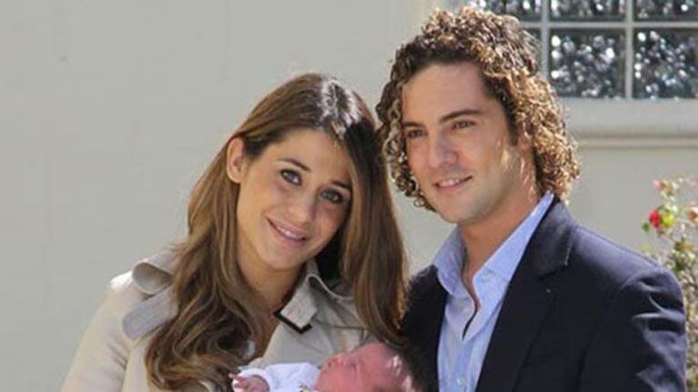 David Bisbal, Elena Tablada y su hija Ella. (Foto: Web)