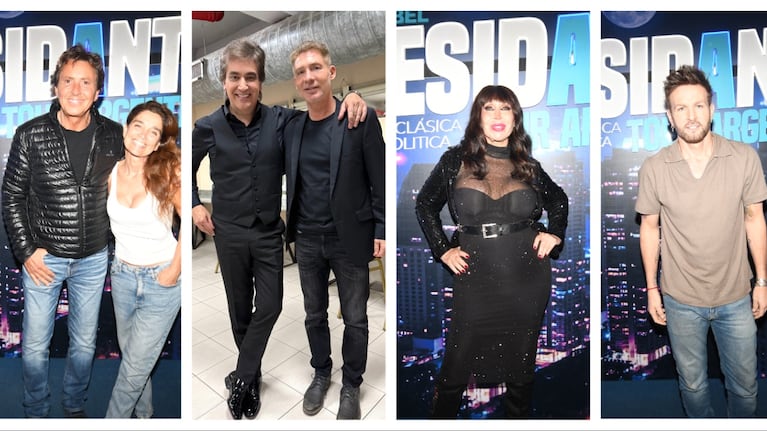 De Adrián Suar a Axel y Moria Casán: los looks de los famosos en el show de Dante Gebel en Buenos Aires