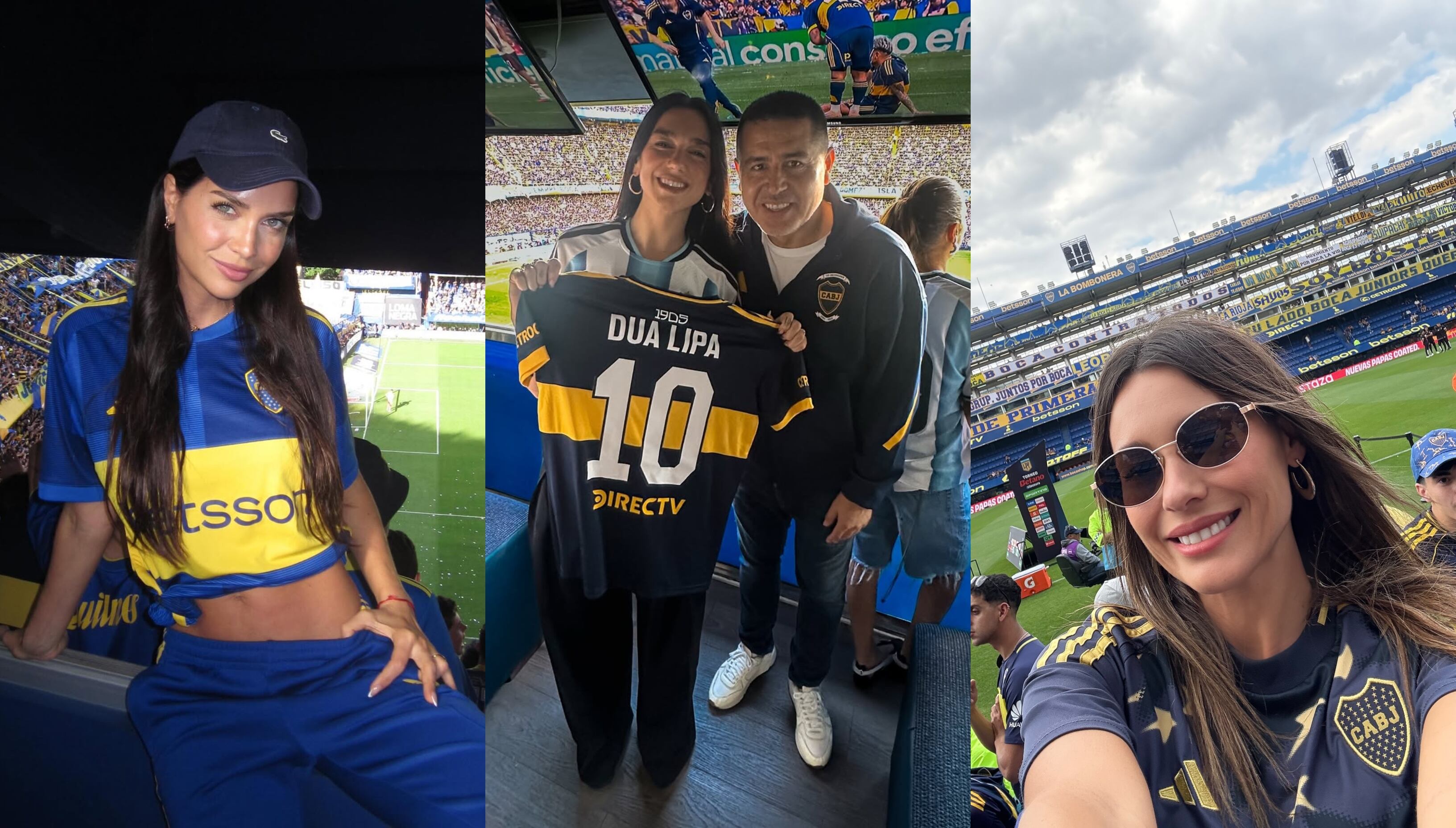 De Dua Lipa a Pampita y Zaira Nara: así vivieron los famosos el Superclásico