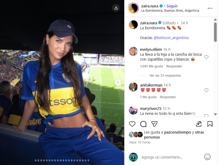 De Dua Lipa a Pampita y Zaira Nara: así vivieron los famosos el Superclásico | Créditos: Instagram