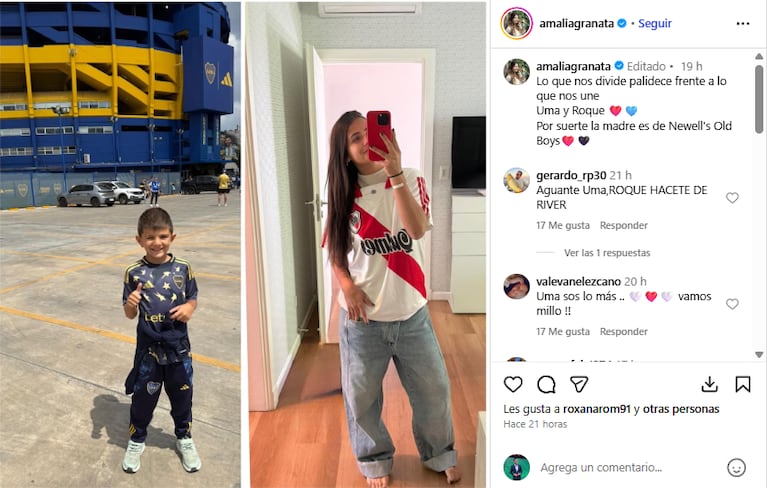 De Dua Lipa a Pampita y Zaira Nara: así vivieron los famosos el Superclásico | Créditos: Instagram