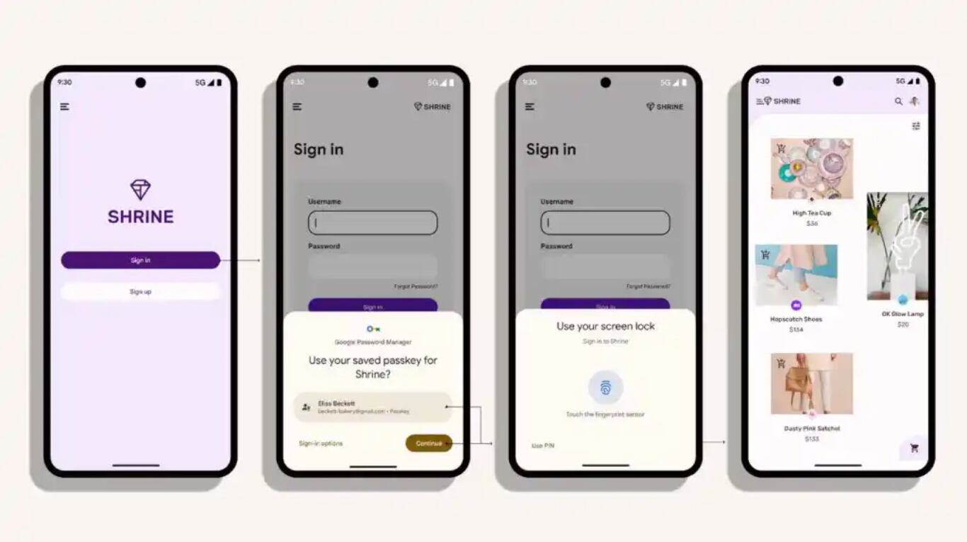 ¿De qué forma Android 15 reduce el inicio de sesión con claves de acceso?