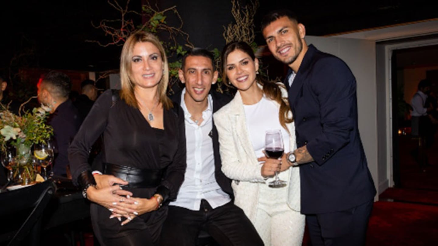 De Selección: Leandro Paredes presentó su marca de vinos y Angel Di María fue al evento exclusivo