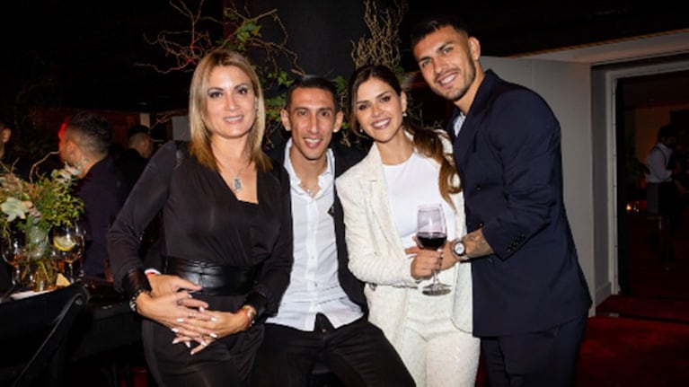 De Selección: Leandro Paredes presentó su marca de vinos y Angel Di María fue al evento exclusivo