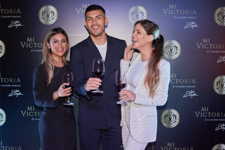 De Selección: Leandro Paredes presentó su marca de vinos y Angel Di María fue al evento exclusivo