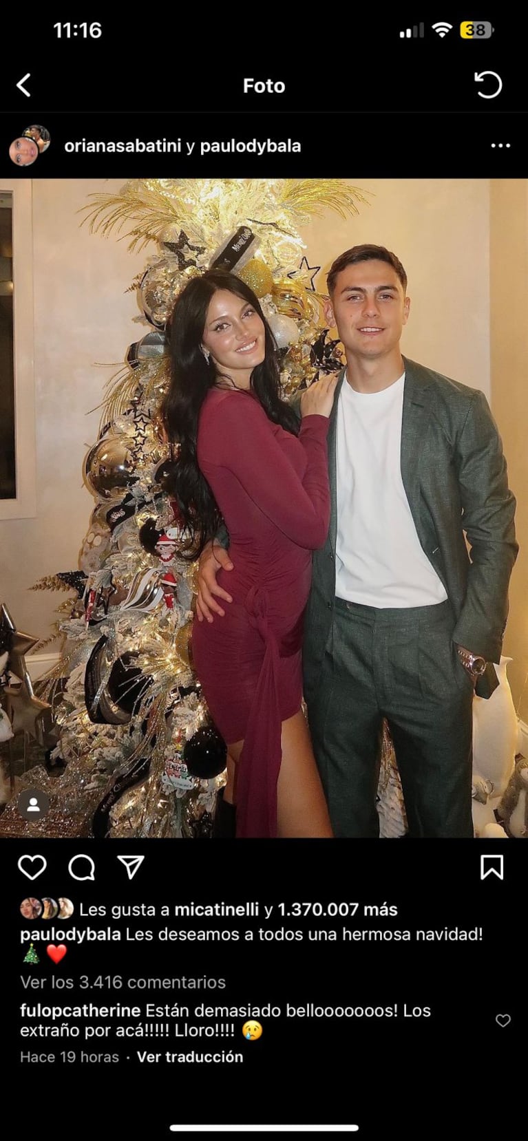 De Sol Pérez a Pampita y Laurita Fernández, los looks elegidos por los famosos para celebrar la Navidad