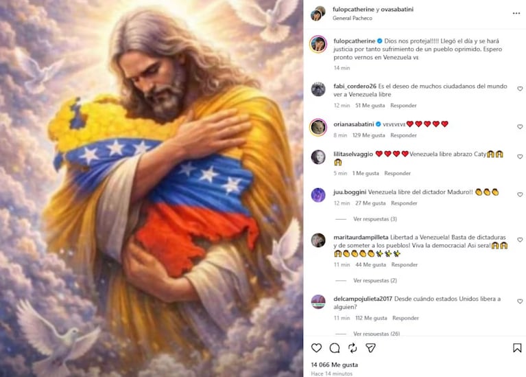 De Yanina Latorre a Ricardo Montaner: qué dijeron los famosos tras la captura de Nicolás Maduro | Créditos: Captura