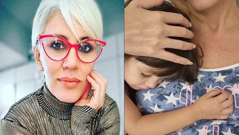 Debora D'Amato contó que volvió a contagiarse de covid con una tierna postal con su hija.